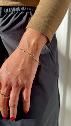 14K Gold VS Natural Diamond Tennis Bracelet